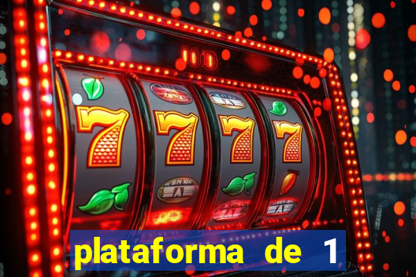 plataforma de 1 real fortune tiger